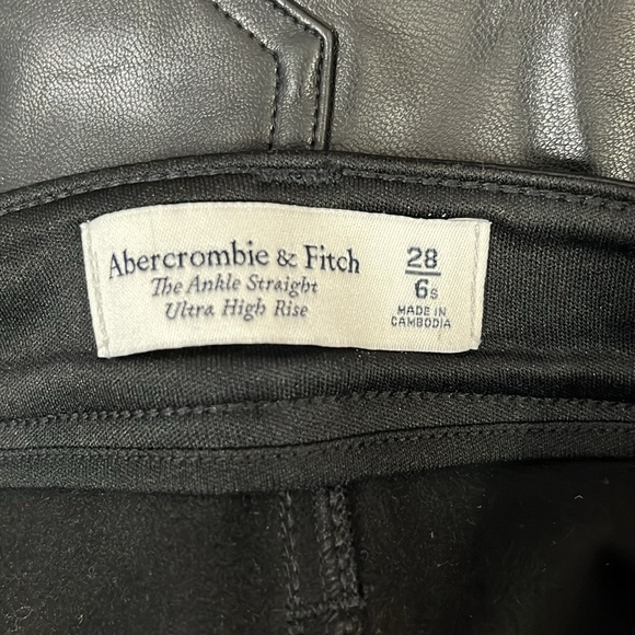 Abercrombie & Fitch Faux Leather Pants - Picture 13 of 15